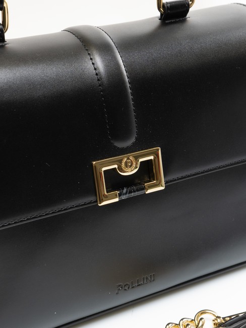 DAMA S Geanta de mana cu curea de umar negru - Genți femei