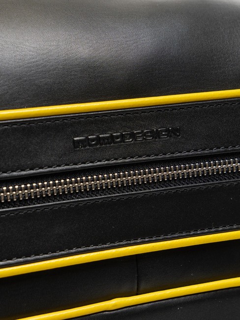 BICOLOR Rucsac din piele pentru laptop de 15,6". galben închis - Rucsacuri pentru laptop