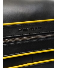 MOMO DESIGN BICOLOR Rucsac din piele pentru laptop de 15,6". galben închis - Rucsacuri pentru laptop - 4