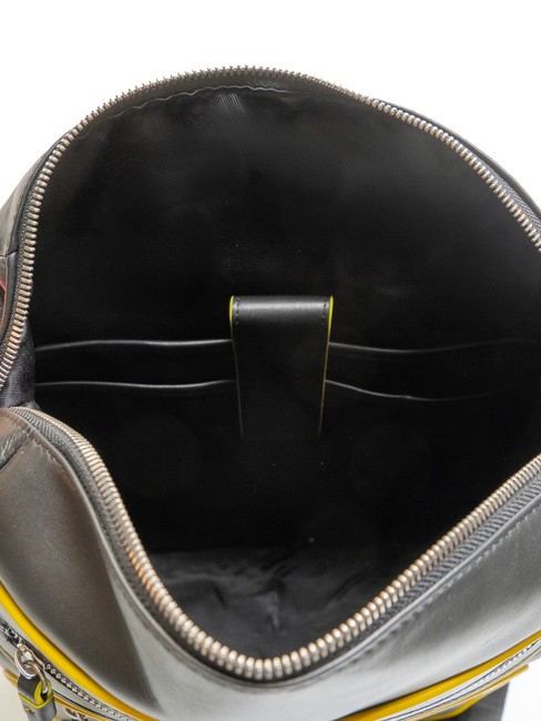 BICOLOR Rucsac din piele pentru laptop de 15,6". galben închis - Rucsacuri pentru laptop