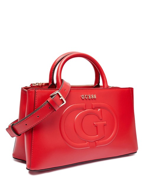 ECO MIETTA Geanta de mana, cu bareta de umar RED - Genți femei