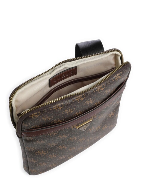 VEZZOLA Smart Geantă plată maro/ocru - Genți de umăr bărbați