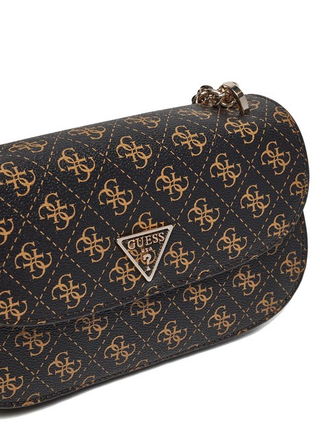 ECO ERICA Geantă de umăr/încrucișată maro - Genți femei