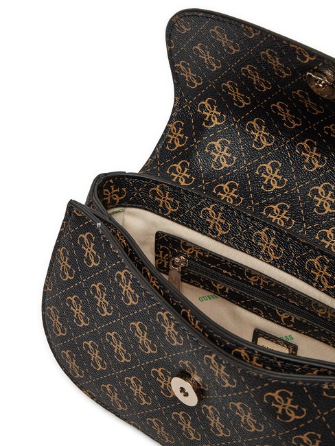 ECO ERICA Geantă de umăr/încrucișată maro - Genți femei