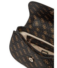 GUESS ECO ERICA Geantă de umăr/încrucișată maro - Genți femei - 4