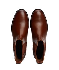 TOMMY HILFIGER STUD LOW CHELSEA Botine din piele maro coniac - Pantofi femei - 4
