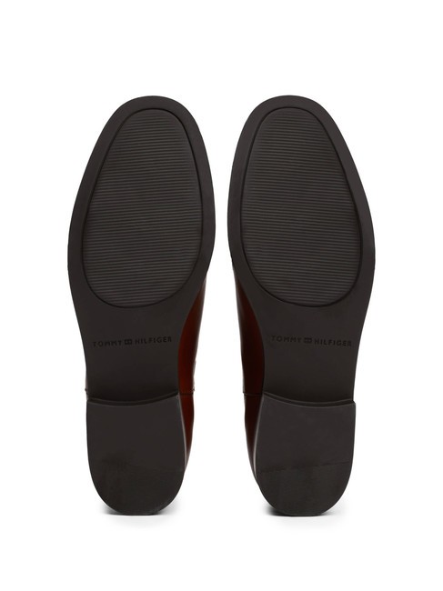 STUD LOW CHELSEA Botine din piele maro coniac - Pantofi femei