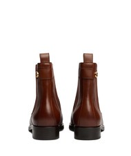 TOMMY HILFIGER STUD LOW CHELSEA Botine din piele maro coniac - Pantofi femei - 3