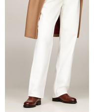 TOMMY HILFIGER STUD LOW CHELSEA Botine din piele maro coniac - Pantofi femei - 6