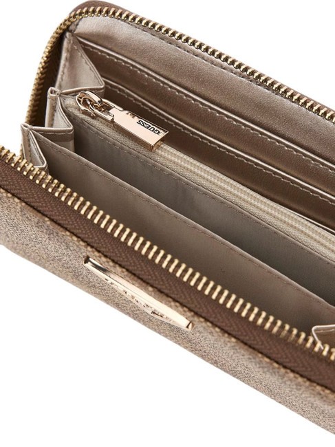 LAUREL 4G Portofel mediu cu fermoar LOGO LAPTE - Portofele femei