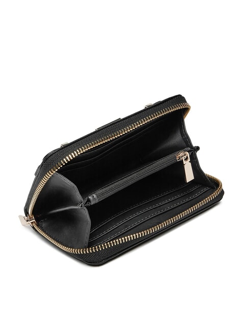 ECO ALI  Portofel cu imprimeu reptile BLACK - Portofele femei