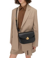 FURLA SFERA Geanta din piele cu clapa de umar negru - Genți femei - 7