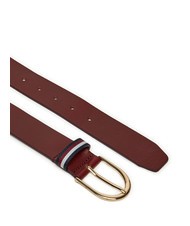 TOMMY HILFIGER CORPORATE Curea de piele roșu - Curele - 2
