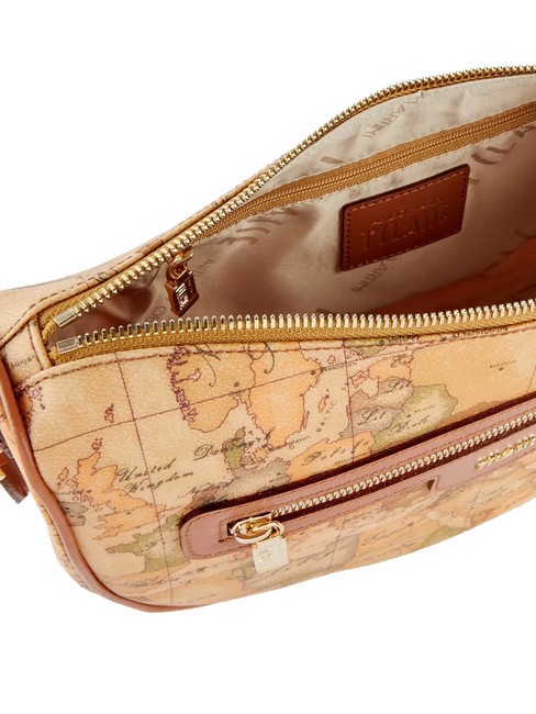 GEO CLASSIC Geantă de umăr Crescent NATURAL - Genți femei