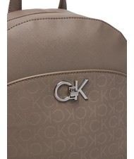 CALVIN KLEIN RE-LOCK  Rucsac de damă cinder monogram pu - Genți femei - 3