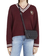 TOMMY HILFIGER TOMMY JEANS ESS MUST  Mini geanta de umar negru - Genți femei - 4