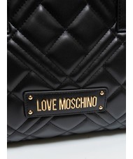 LOVE MOSCHINO QUILTED  Cumpărător pe umăr negru - Genți femei - 4