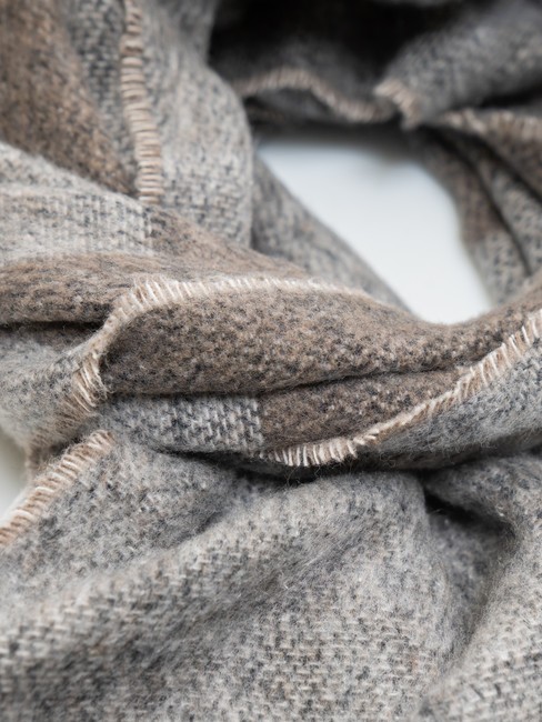 1C Eșarfă uzată NATURAL - Eșarfe