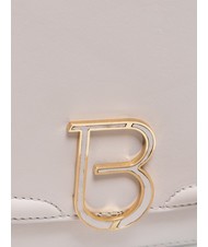 TOSCA BLU VERBIER Geanta de umar din piele cu clapa ICE - Genți femei - 3