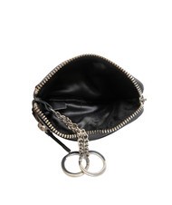 JOHN RICHMOND EMBOSSED LOGO Husa pentru chei din piele cu 2 inele negru - Portchei - 3