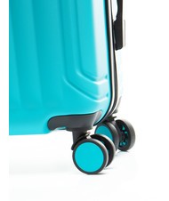 ROCCOBAROCCO TRAVEL Cărucior pentru bagaje de mână surf blue - Bagaje de mână - 7
