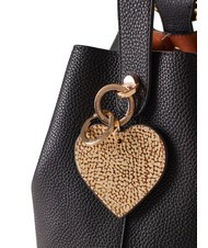 BORBONESE HEART Breloc inimă op / natu - Portchei - 3