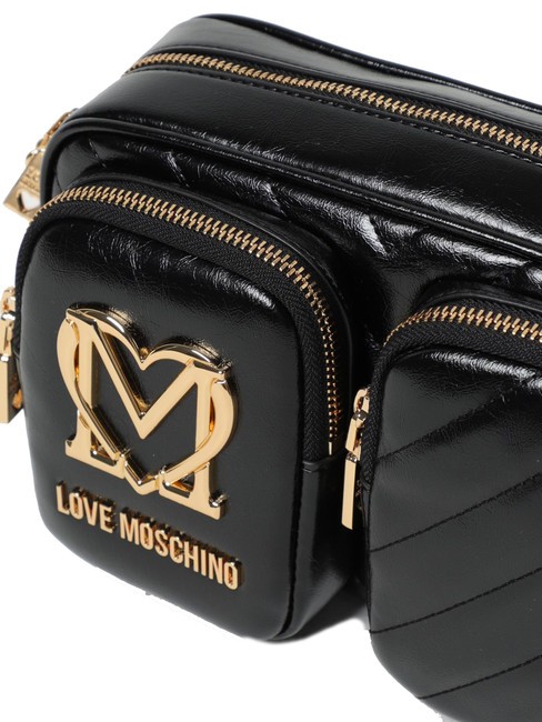 CITY POCKETS Geantă de umăr matlasată negru - Genți femei