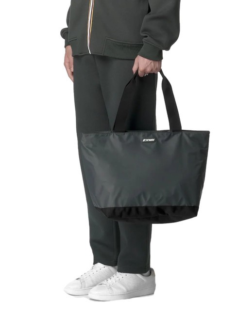 CLERE Geantă tote de umăr verde negricios - Genți femei