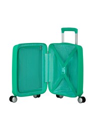 AMERICAN TOURISTER SOUNDBOX MINI Bagaj de mână foarte mic verde strălucitor - Bagaje de mână - 2