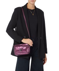 COCCINELLE BEAT PEPITA  Geanta mini de umar, din piele pulpă roz - Genți femei - 5