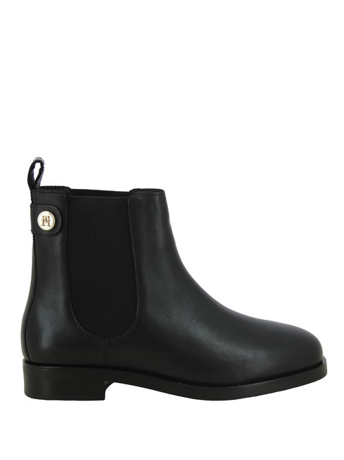 STUD LOW CHELSEA Botine din piele BLACK - Pantofi femei