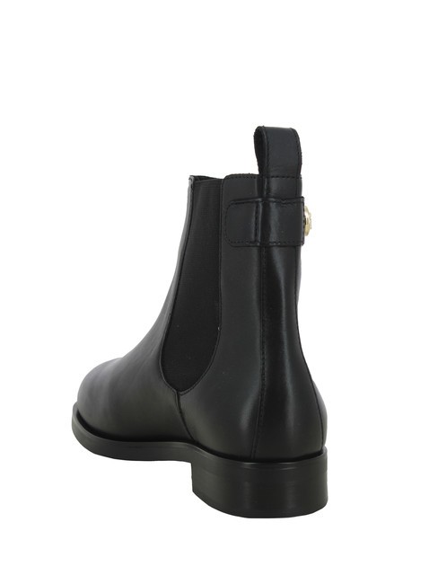 STUD LOW CHELSEA Botine din piele BLACK - Pantofi femei