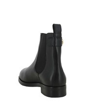 TOMMY HILFIGER STUD LOW CHELSEA Botine din piele BLACK - Pantofi femei - 4