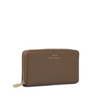 ARMANI EXCHANGE A|X Fermoar mare &icirc;n jurul portofelului pisco &icirc;ntunecat - Portofele femei - 3