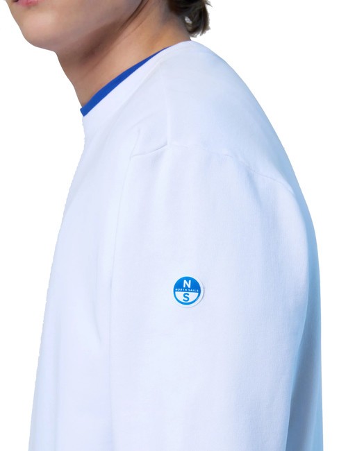 BASIC Hanorac din bumbac cu inscripții cu logo alb - hanorace