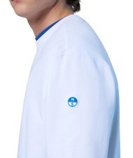 NORTH SAILS BASIC Hanorac din bumbac cu inscripții cu logo alb - hanorace - 5