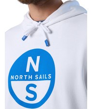 NORTH SAILS BASIC Hanorac cu glugă cu imprimeu cu logo alb - hanorace - 3