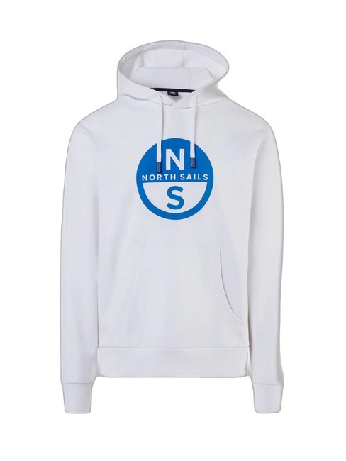 BASIC Hanorac cu glugă cu imprimeu cu logo alb - hanorace