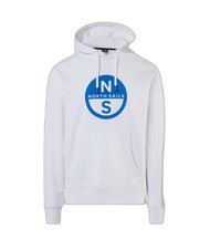 NORTH SAILS BASIC Hanorac cu glugă cu imprimeu cu logo alb - hanorace - 4