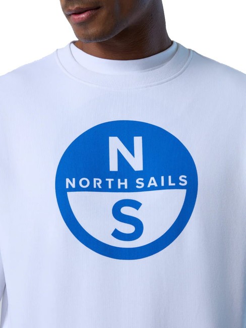 BASIC Hanorac cu gâtul turn cu imprimeu cu logo alb - hanorace