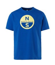 NORTH SAILS BASIC Tricou din bumbac cu imprimeu cu logo surf blue - tricou - 3