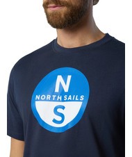 NORTH SAILS BASIC Tricou din bumbac cu imprimeu cu logo albastru marin - tricou - 3