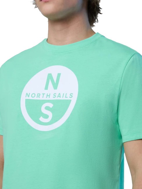 BASIC Tricou din bumbac cu imprimeu cu logo mugure de primăvară - tricou