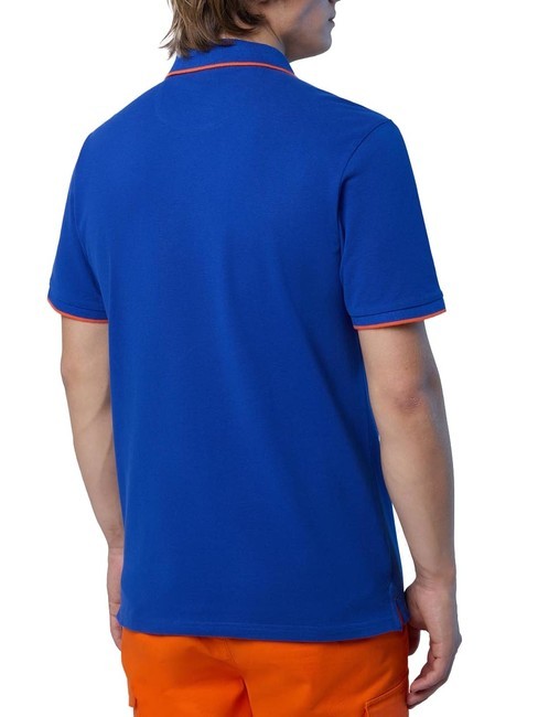 COLLAR STRIPED Tricou polo cu maneca scurta din bumbac surf blue - maiou Polo