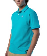NORTH SAILS COLLAR STRIPED Tricou polo cu maneca scurta din bumbac ceramică - maiou Polo - 3