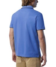 NORTH SAILS COLLAR STRIPED Tricou polo cu maneca scurta din bumbac wedgewood - maiou Polo - 2