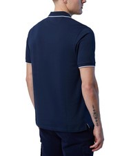 NORTH SAILS COLLAR STRIPED Tricou polo cu maneca scurta din bumbac albastru marin - maiou Polo - 2