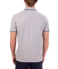 NORTH SAILS COLLAR STRIPED Tricou polo cu maneca scurta din bumbac melange gri - maiou Polo - 2