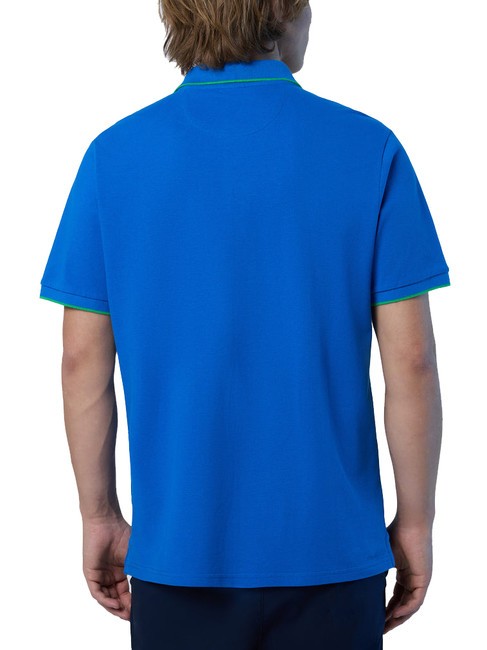 COLLAR STRIPED Tricou polo cu maneca scurta din bumbac regal - maiou Polo