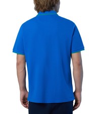 NORTH SAILS COLLAR STRIPED Tricou polo cu maneca scurta din bumbac regal - maiou Polo - 2